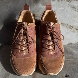 UGG Vibram Suede and Leather Leather Men's Sneakers
